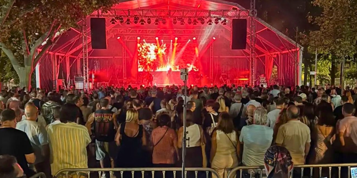 Rafa Sánchez en concert a Tortosa