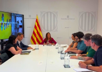 Reunions amb la consellera d’Educació, Esther Niubó