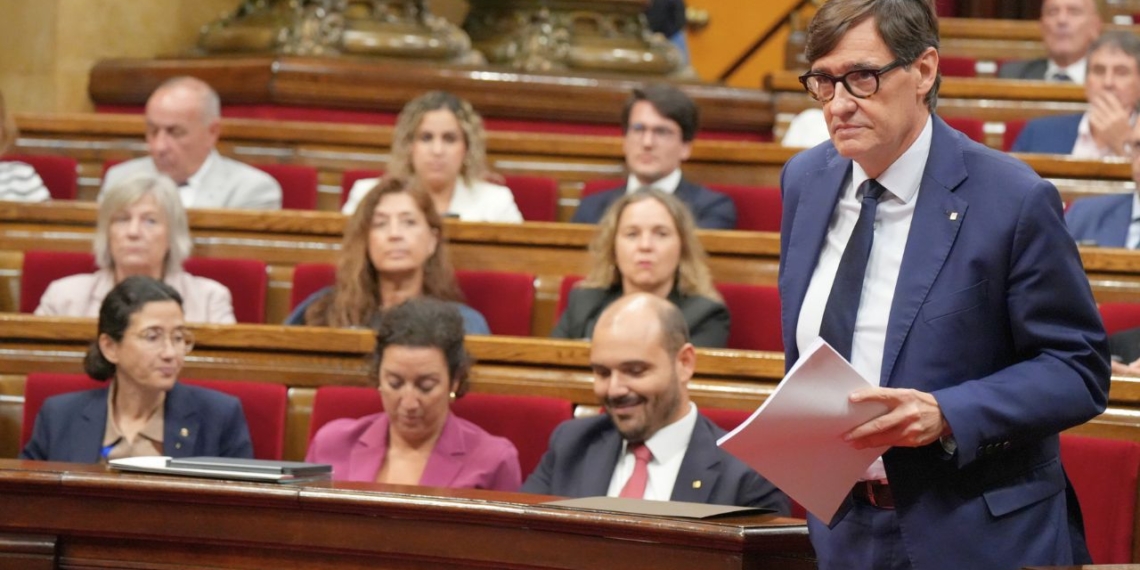 Salvador Illa anuncia les noves mesures d’habitatge durant el debat de política general al Parlament