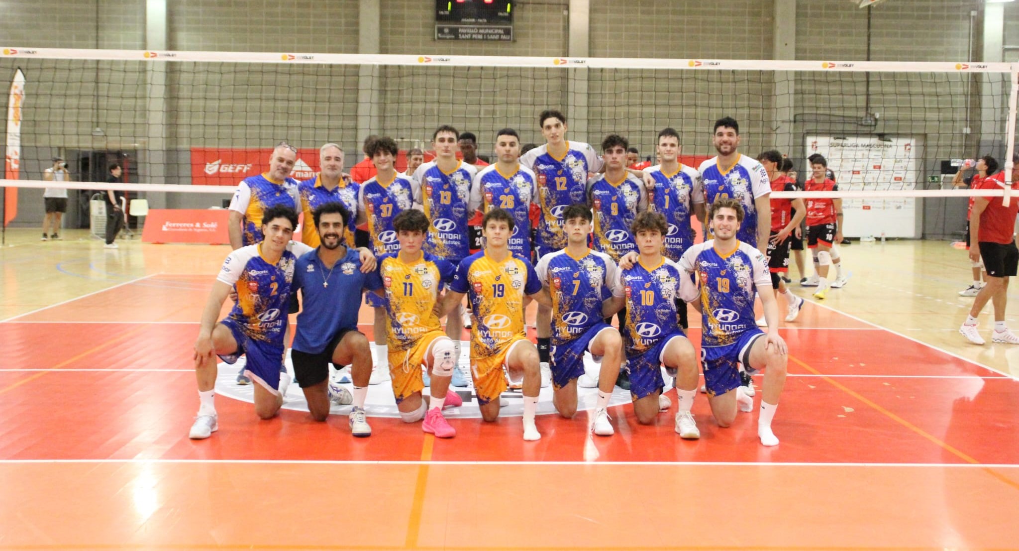El Volei Roquetes jugarà la Fase Final Plata de la Lliga Catalana de Superlliga