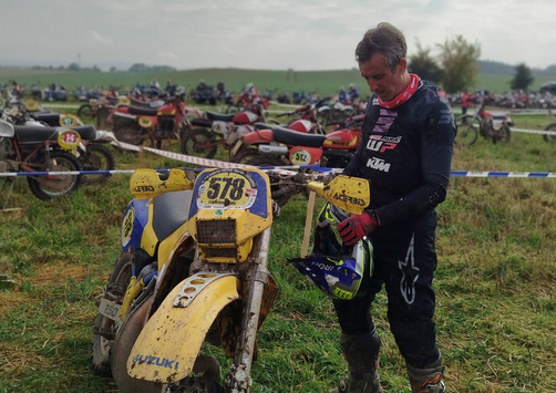 Gran actuació de Francesc Puey al Fim Enduro Vintage Trophy de Zschopau
