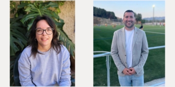 Eva Amposta i David Poy, candidats ebrencs de Comuns-Front Ampli al Congrés i al Senat