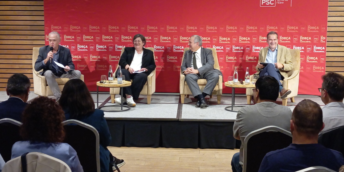 Hereu reivindica el potencial econòmic ebrenc en la precampanya del PSC pel 29N