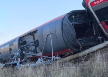 foto accident tren toledo