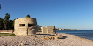Elements defensius de la Guerra Civil al litoral d’Alcanar