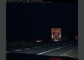 Imatge del radar que registra un vehicle a 237 km/h a l’AP-7, a l’Aldea