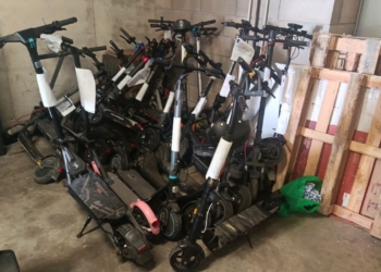 Patinets elèctrics immobilitzats per la Policia Local de Tortosa