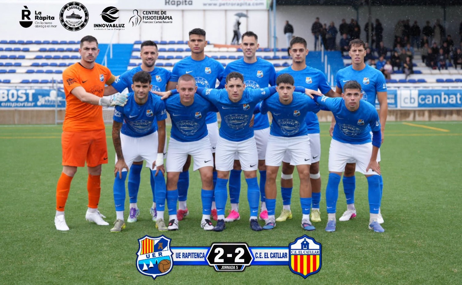 Empat de la Rapitenca i derrota de l’Ascó al Grup III de la Primera Catalana