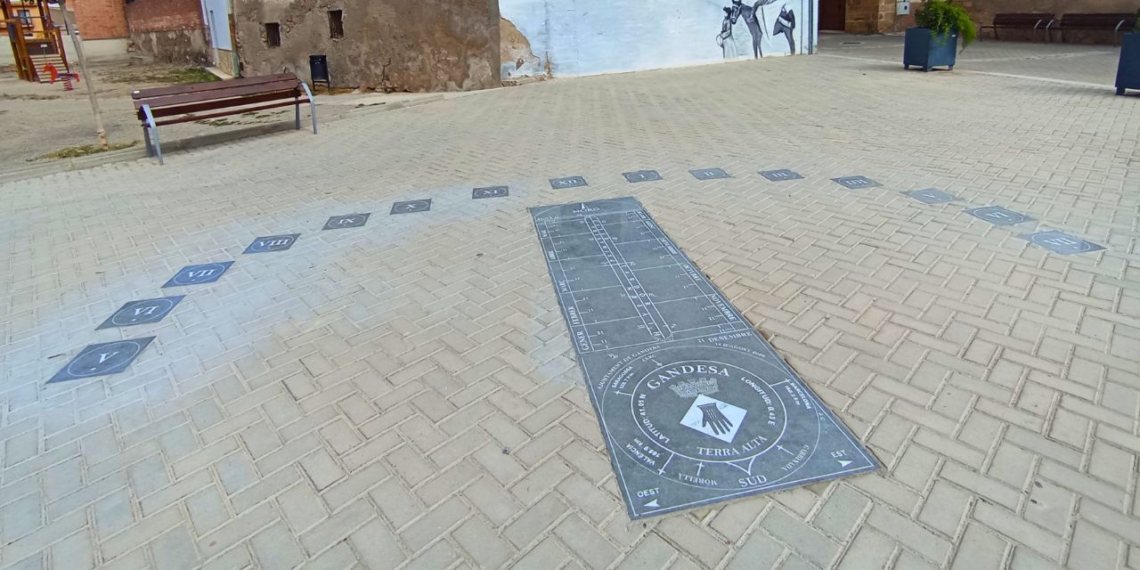 rellotge solar de Gandesa