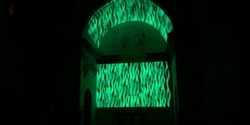EbreLumen Talent redescobreix el patrimoni de Miravet amb projeccions de videomàping 