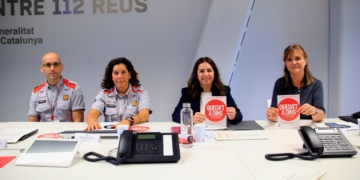 Presentació de la prova simultània de sirenes de risc químic del 19 d’octubr