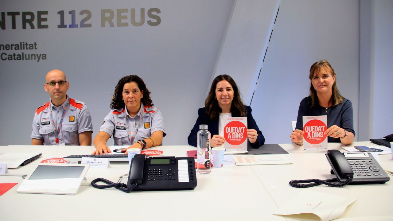 Presentació de la prova simultània de sirenes de risc químic del 19 d’octubr